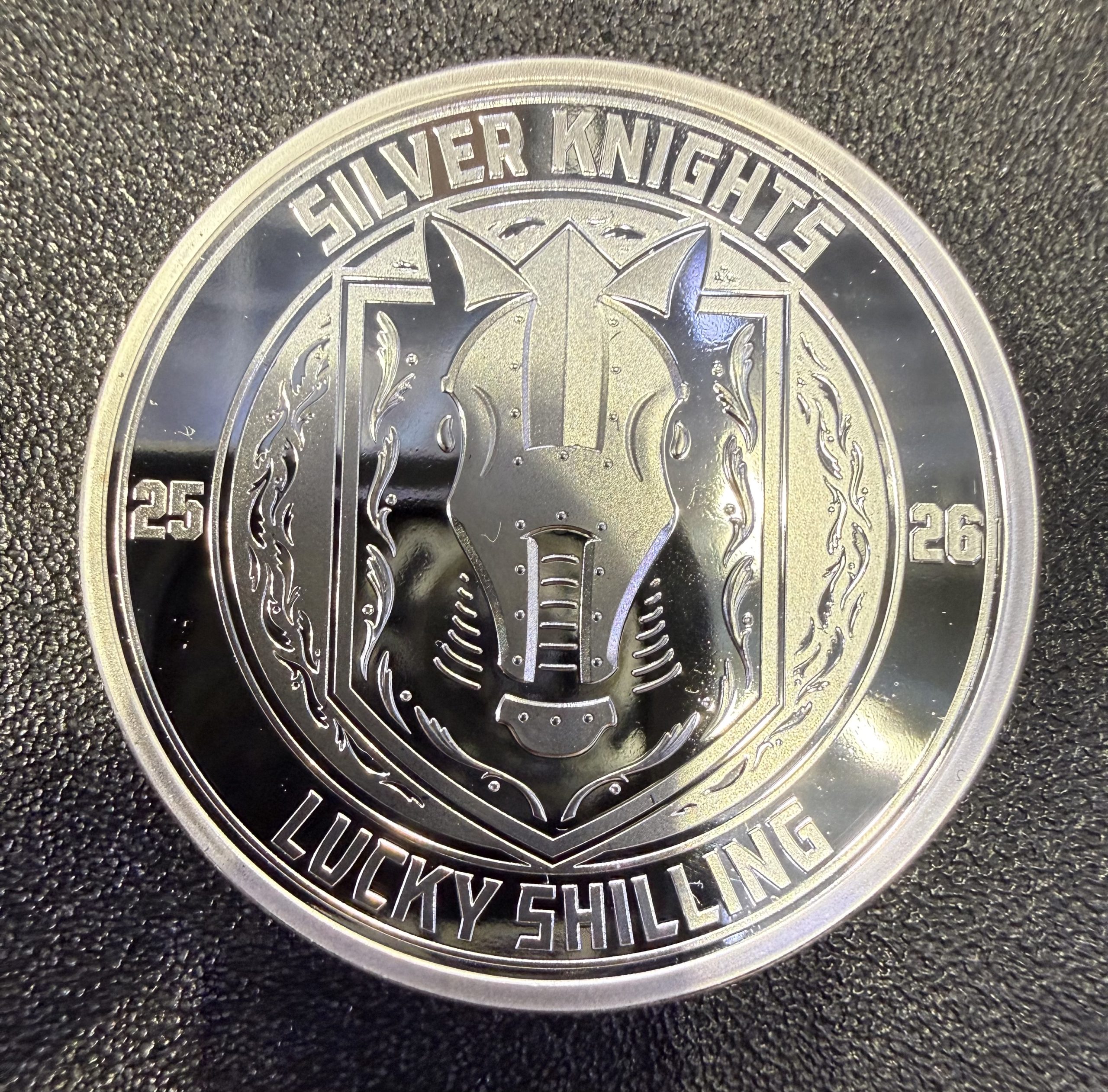 Henderson Silver Knights Launch 2026 Lucky Shilling Series with Bowman Coin